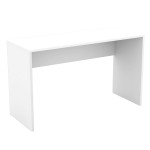 Biurko proste białe bez szuflad  130 cm AGAPI