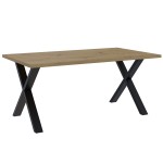 [ARCHIWUM]Stół jadalniany 160 cm dąb artisan nogi X BRUK