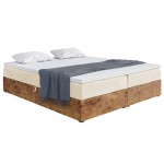 Łóżko boxspring bez zagłówka WOODIN BOX 200 cm 
