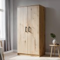 Szafa dwudrzwiowa trendi 90 cm w kolorze dąb artisan.