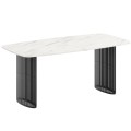 Stół rozkładany ARKADI na czarnym stelażu-marmur bianco.jpg