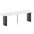 Stół rozłożony ARKADI na czarnym stelażu-marmur bianco.jpg