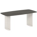 Stół z funkcją rozkładania lamelami ARKADI kaszmirowy-dark chicago.