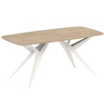 Stół kaszmirowy nogi pająk rozkładany do 276 cm AKIS 