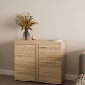 Komoda nowoczesna do salonu OKTAWIA SO21 w kolorze dąb sonoma.