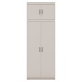 Szafa dwudrzwiowa lena BP02 z nadstawką neal bp02.