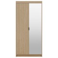 Szafa uchylna LENA DL02 z lustrem dąb olejowany.