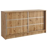 Komoda dwudrzwiowa ze szprosami ARIA 161 cm 