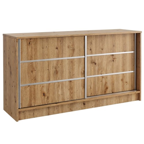 Komoda przesuwna ARIA artisan ze szprosami.