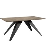 Ława kawowa VARIA 120 cm dark grey na skośnych nogach