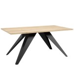 Ława kawowa VARIA 120 cm Natural Halifax na skośnych nogach  