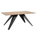 Ława kawowa VARIA 120 cm Truffle Brown na skośnych nogach 