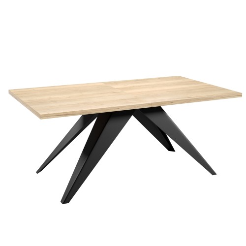 Stół 4 rozkładany nowoczesny  H1180 ST37 Natural Halifax Oak.