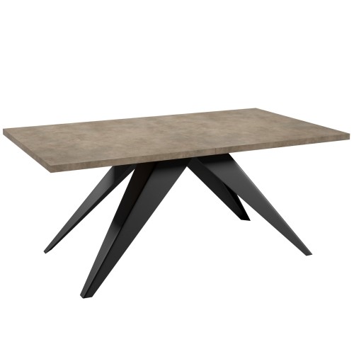 Stół Varia nowoczesny 4 F187 ST9 Dark Grey ChicagoConcrete.