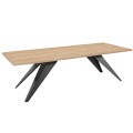 Stół nowoczesny SENTO rozłożony dąb craft.