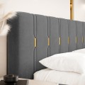Łóżko tapicerowane SABI - zagłówek ciemnoszary.jpg