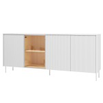 Komoda szeroka z półkami 195 cm LIBA LB03