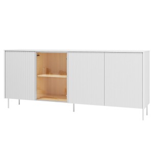 Komoda szeroka z półkami 195 cm LIBA LB03