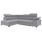 Narożnik jasnoszary rozkadany z pojemnikiem BERGI 