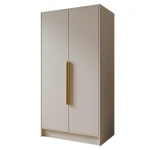 Szafa uchylna kaszmir ze złotymi uchwytami 102 cm PORTA 