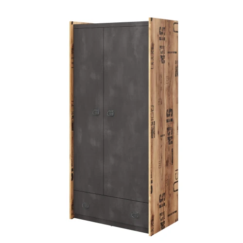 Szafa 2d1s  FARGO FG-02  canion-raw steel.