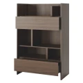 Szafka niska dąb dunin bed concept-otwarta.