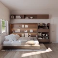 Meble bed concept dąb dunin do pokoju.