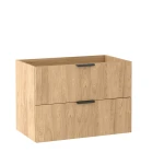 Szafka pod umywalkę 80 cm hikora LONA z dwiema szufladami