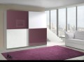 Szafa FUX 10 Fioletowy/Biały Połysk