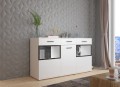 Komoda BLUS Biały / Biały Laminat