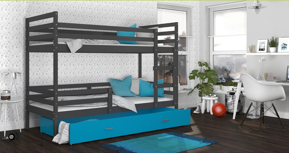 Szare / Błękitna Szuflada