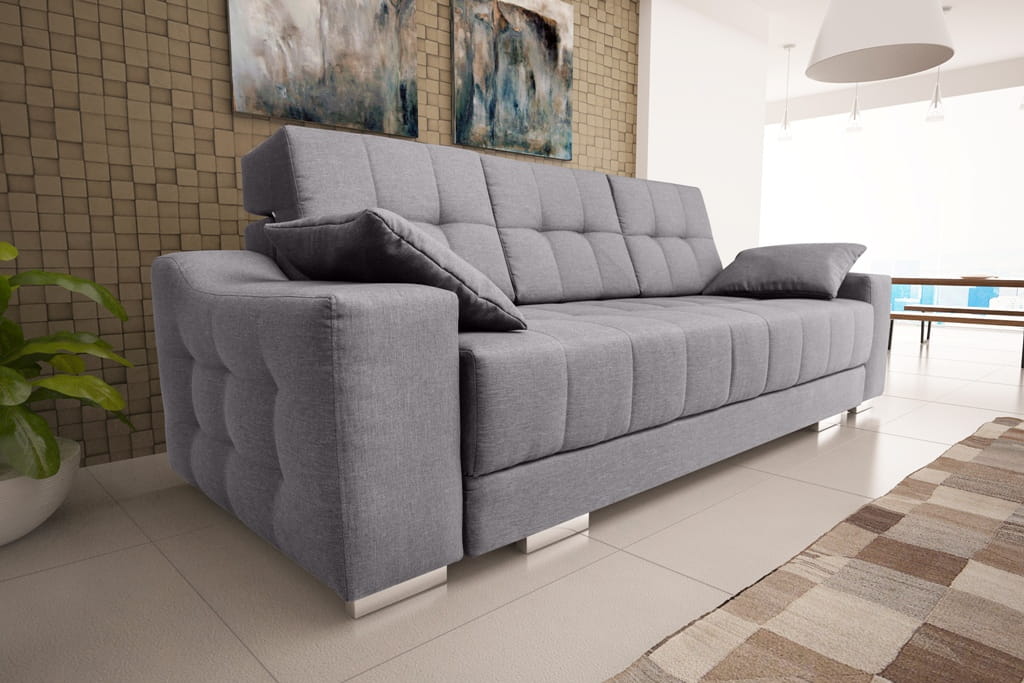 duża sofa popiel