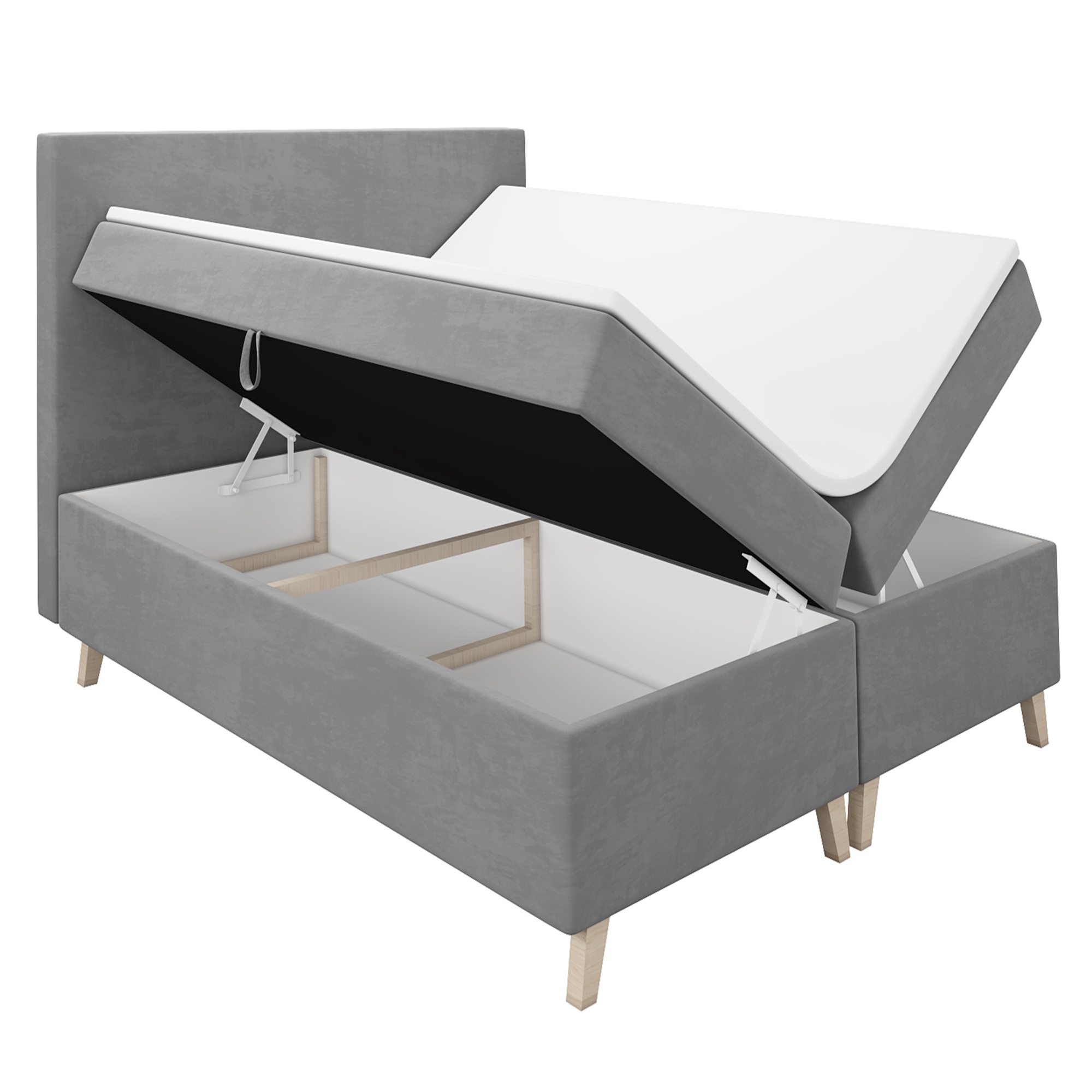 WIWA łóżko kontynentalne - otwarte