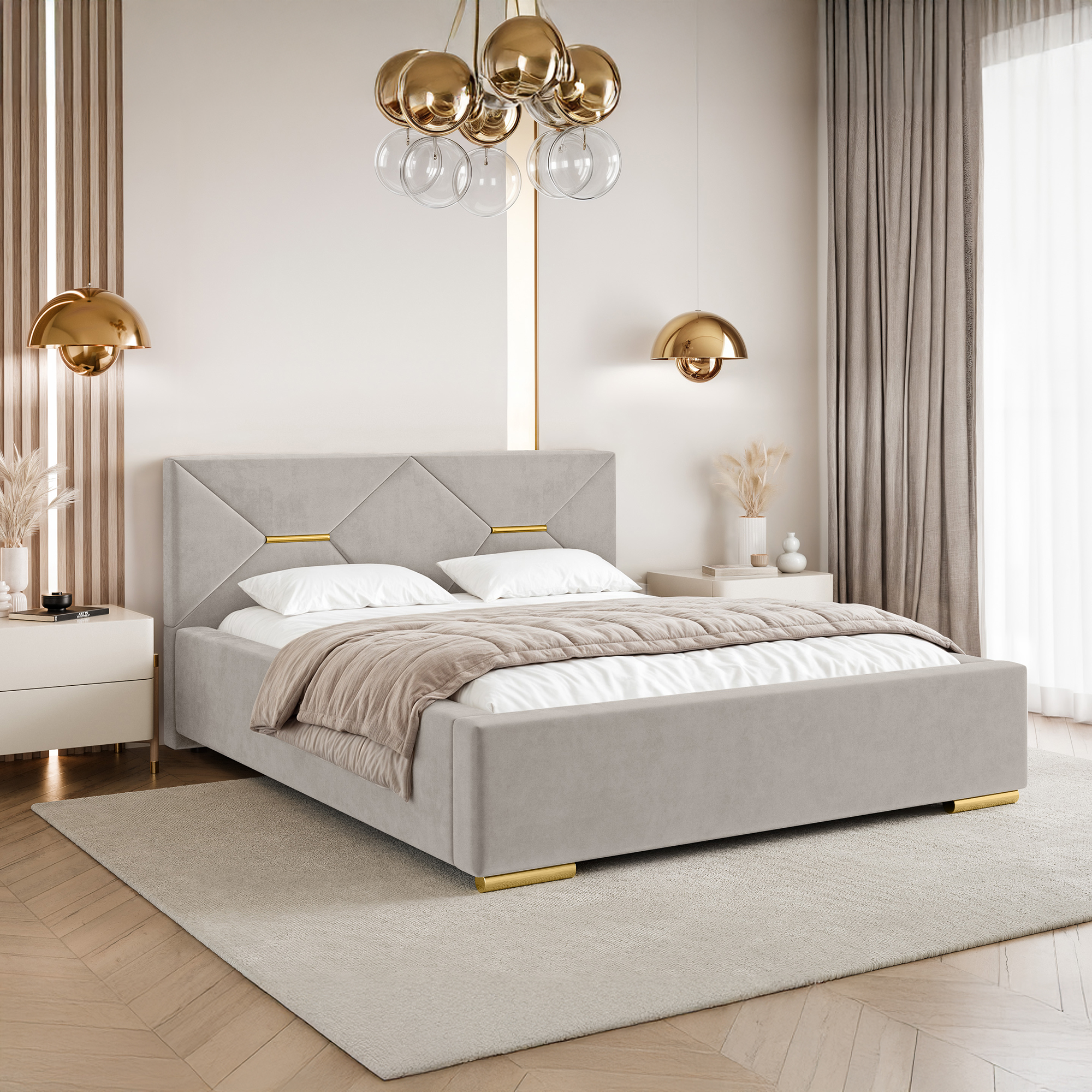 LIZZI łóżko kontynentalne