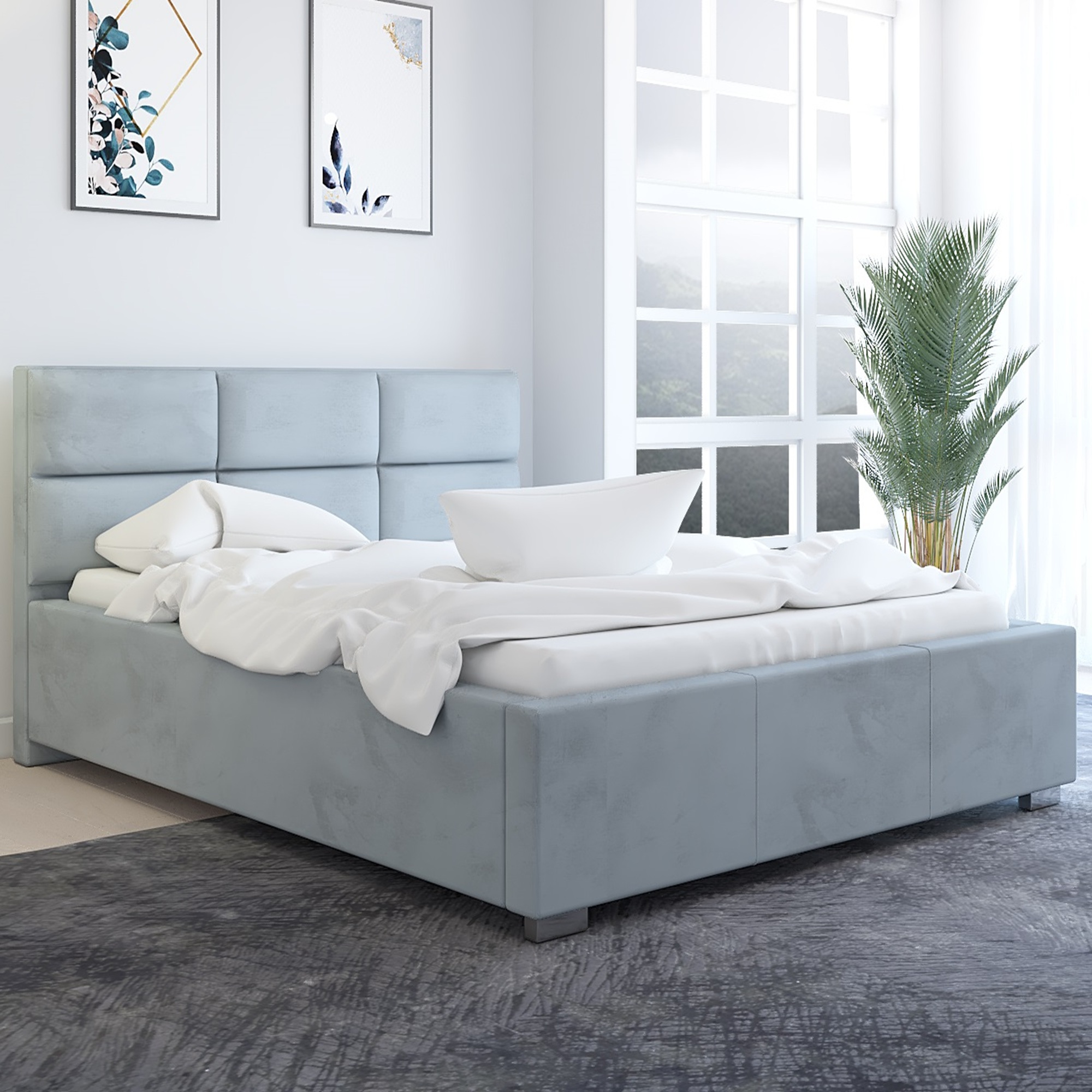 NALLO łóżko kontynentalne