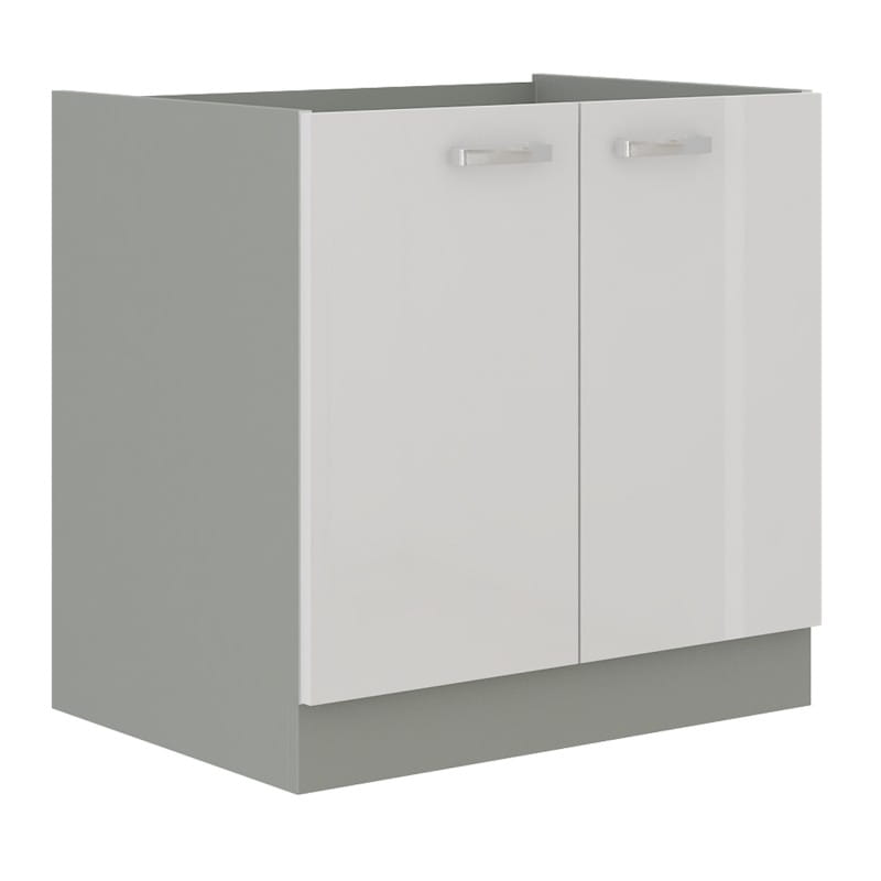 szafka dwudrzwiowa biała