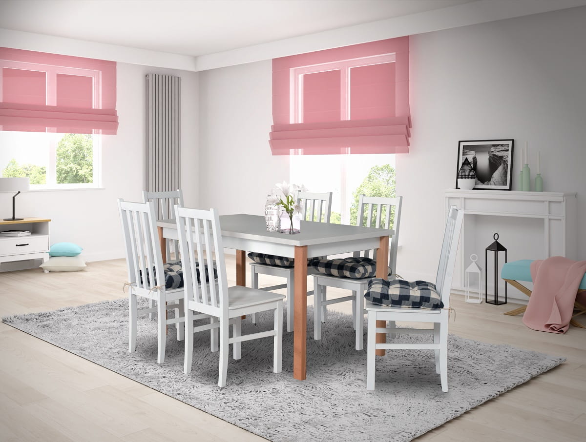 STÓŁ ABBA 1 Z KRZESŁEM COSS 10 D