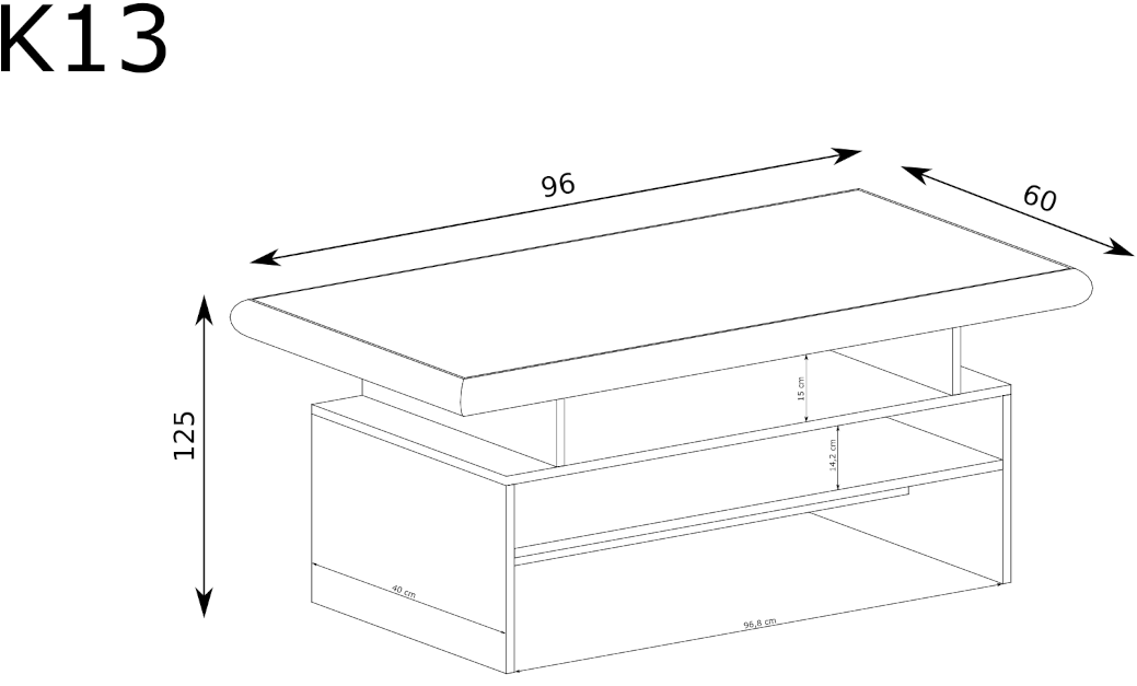 wymiary kora k13