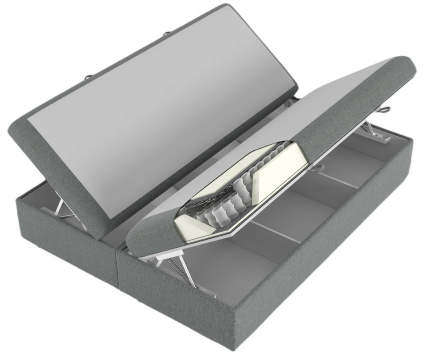 MATERAC W ŁÓŻKACH BOXSPRING