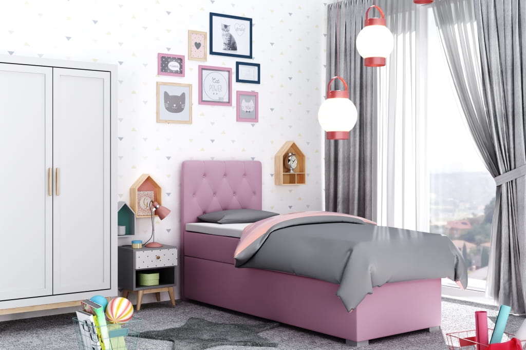 łóżko kontynentalne rimi