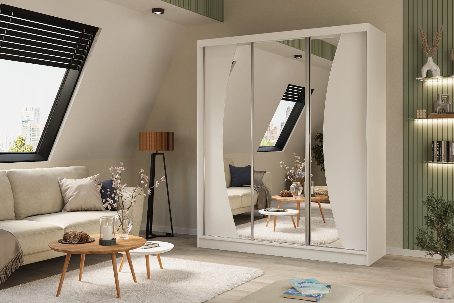 szafa wox- biały mat 180