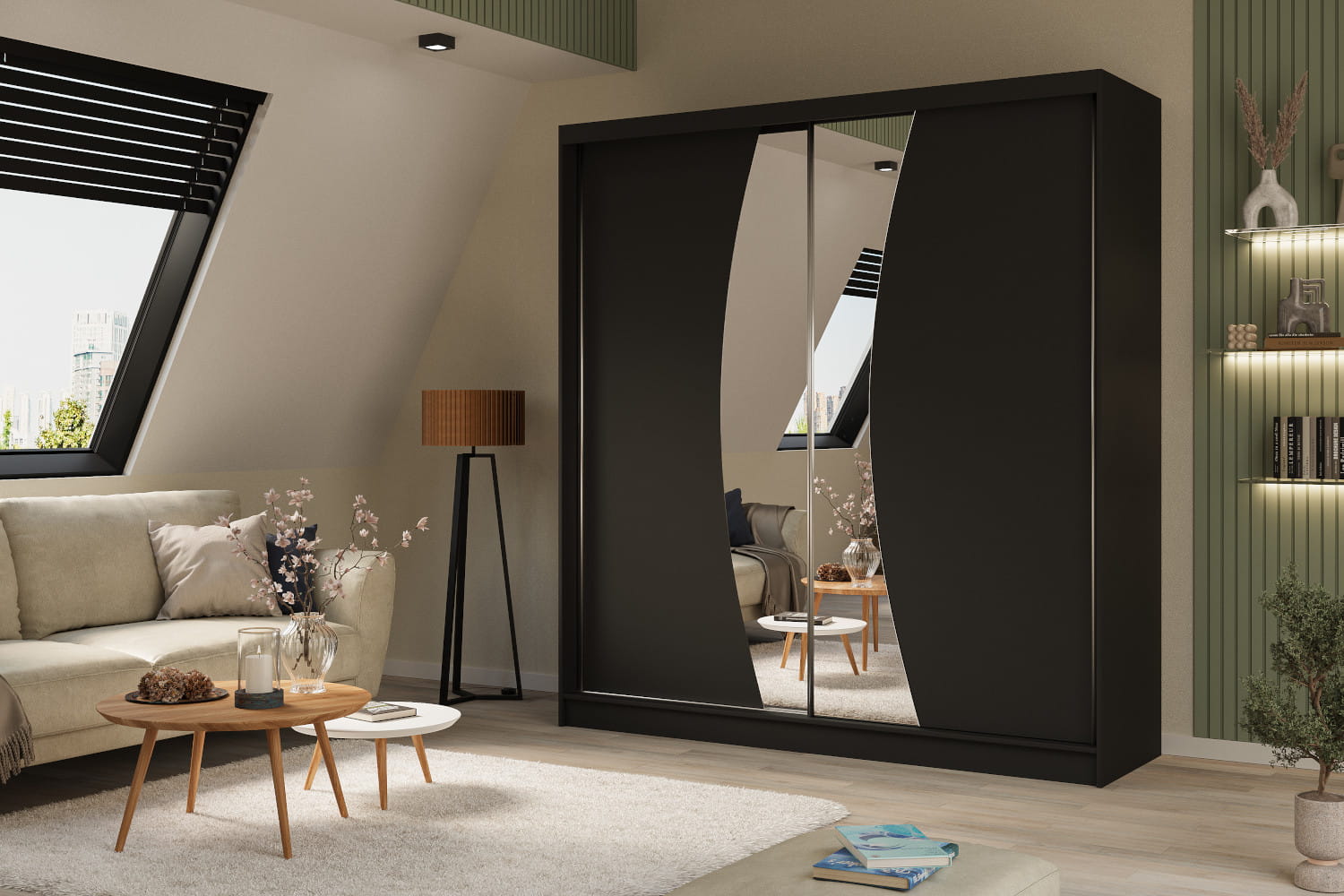 Szafa WOX 200 czarna