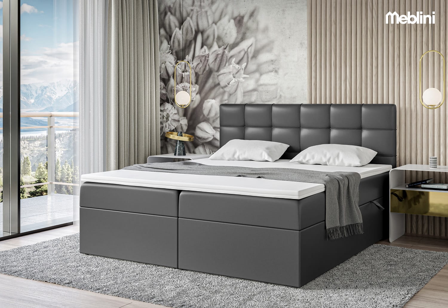 łóżko kontynentalne TAPO 1