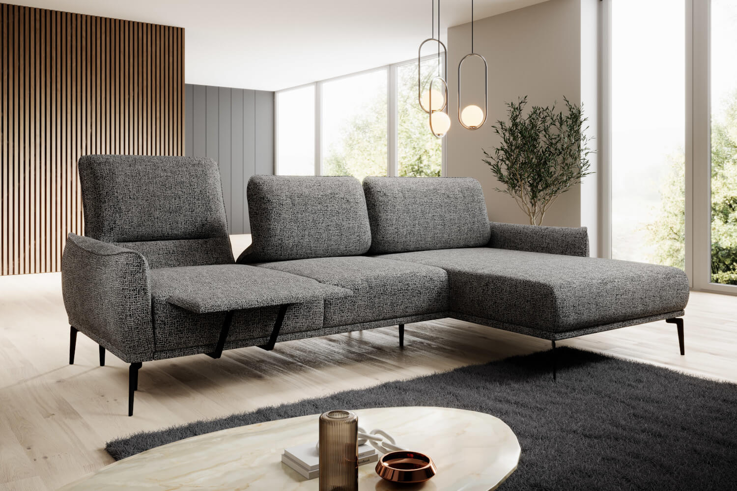 narożnik storm mini z podnóżkiem