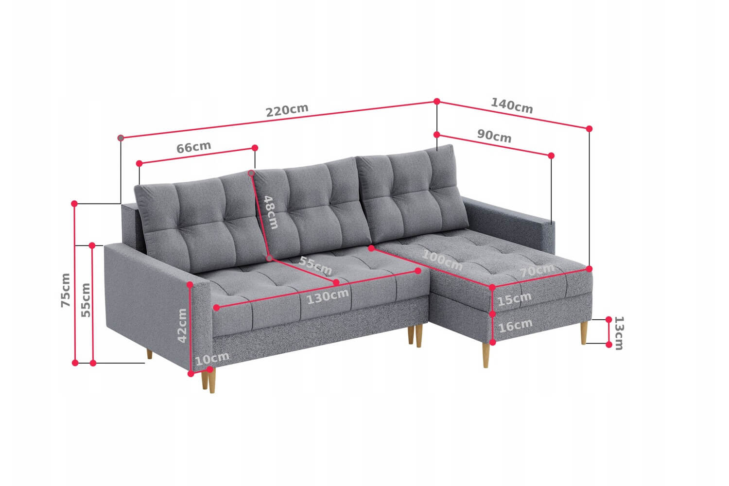 wymiary scando l-malmo 90