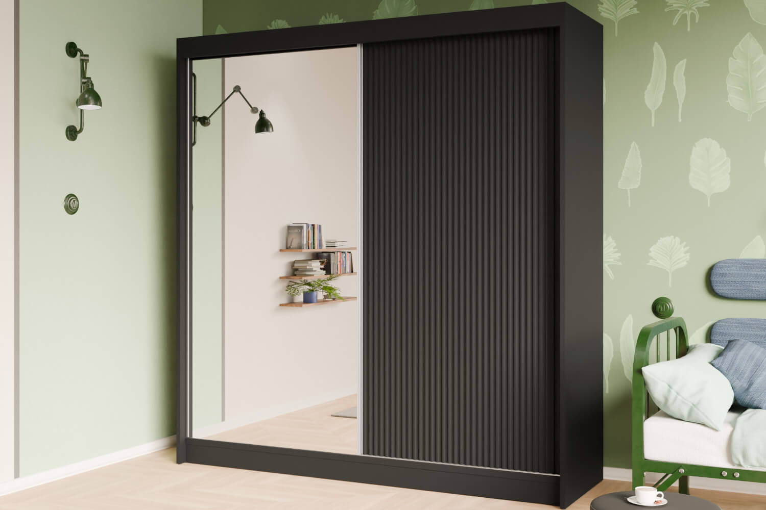 ryfli 200 cm z lustrem cz-cz