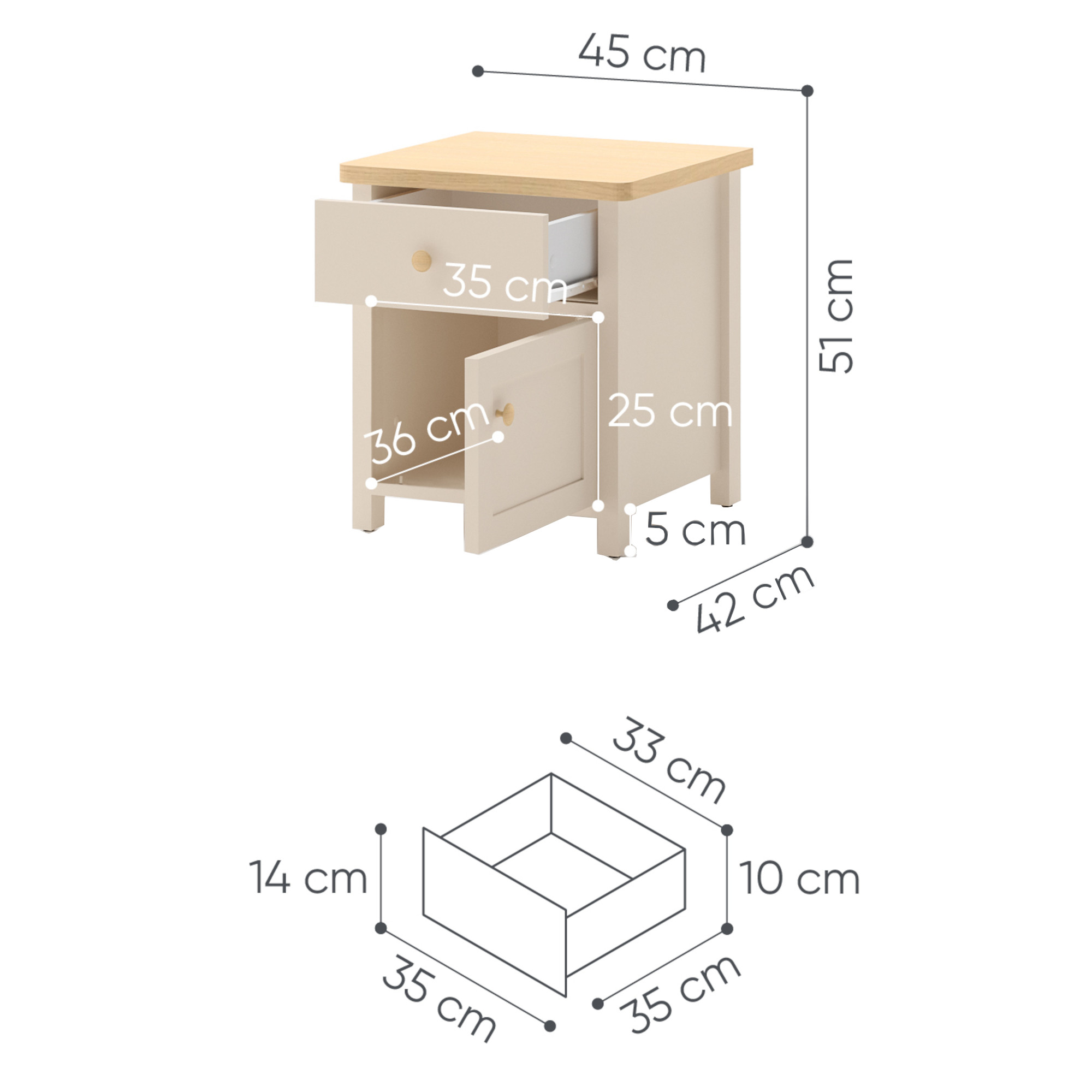 wymiary stolika SO-07