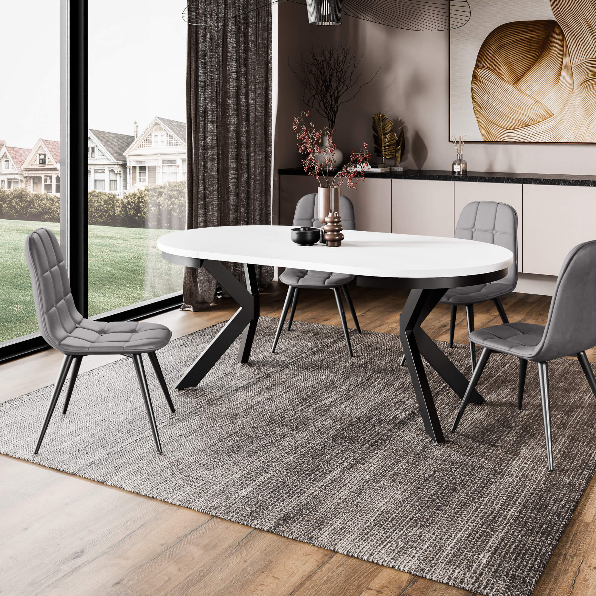 kono czarny/bialy blat