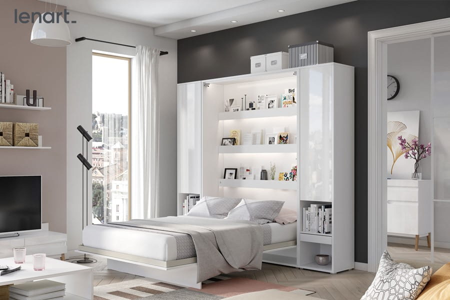 Jak pogodzić salon z sypialnią w jednym pokoju?